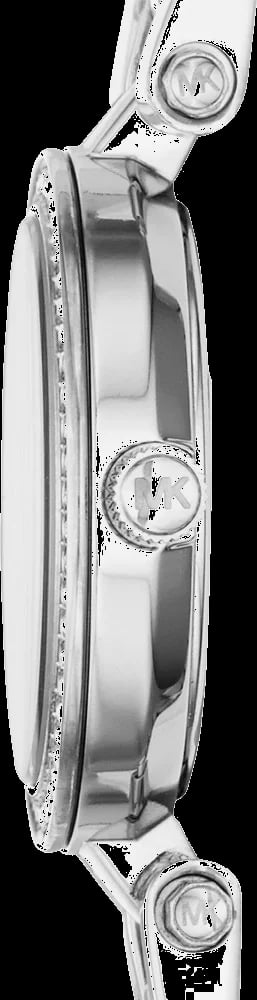 Montre Michael Kors MK3294 femme détail cadran argent