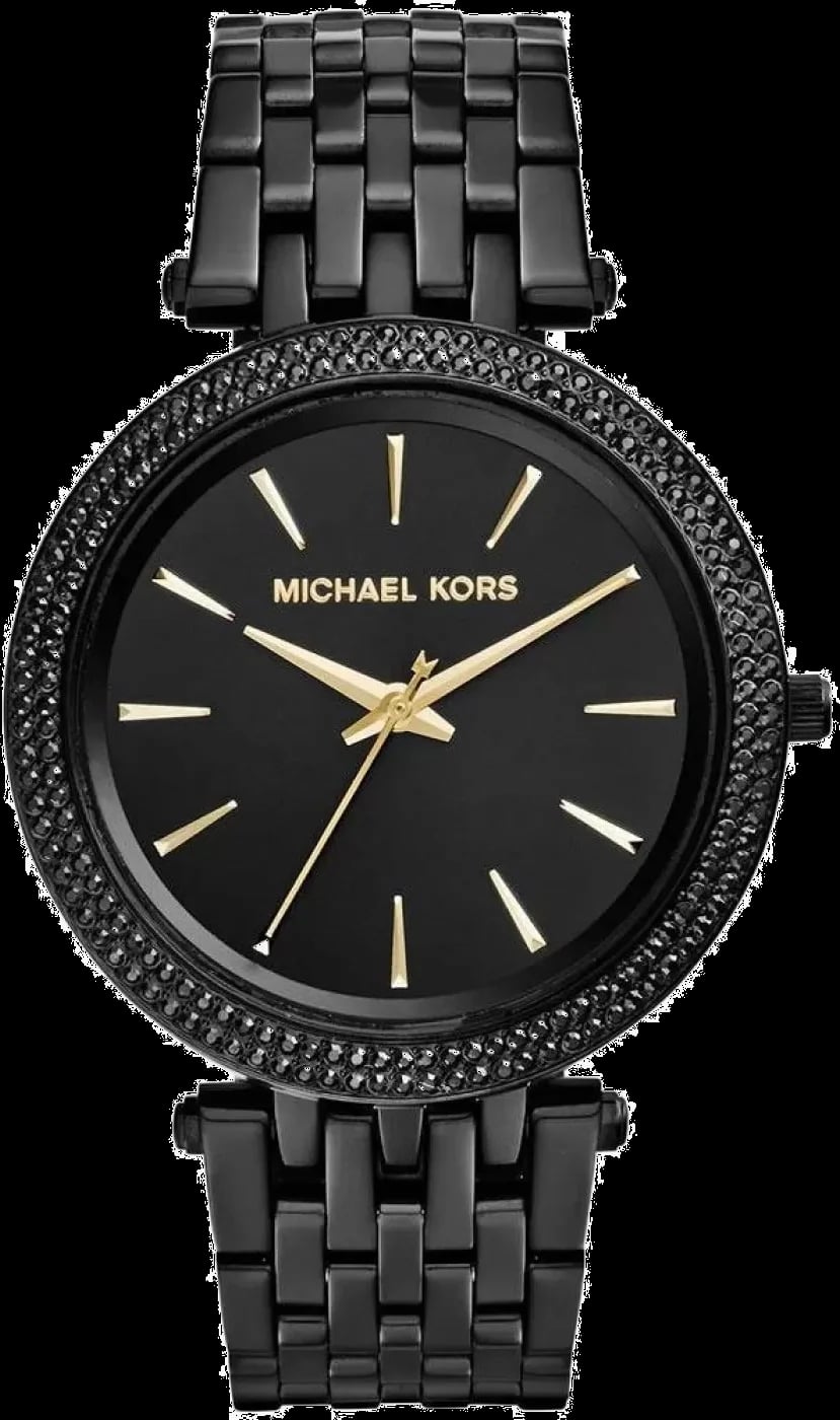 Montre Michael Kors MK3337 Darci femme cadran noir acier 38mm