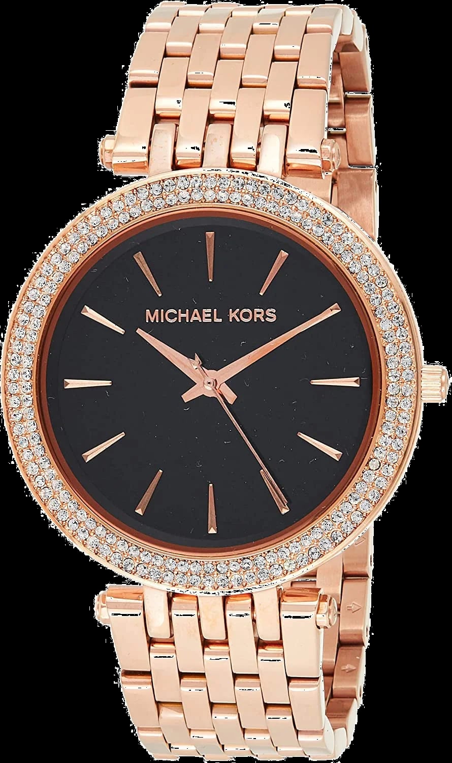 Montre Michael Kors MK3402 femme cadran noir bracelet acier inoxydable