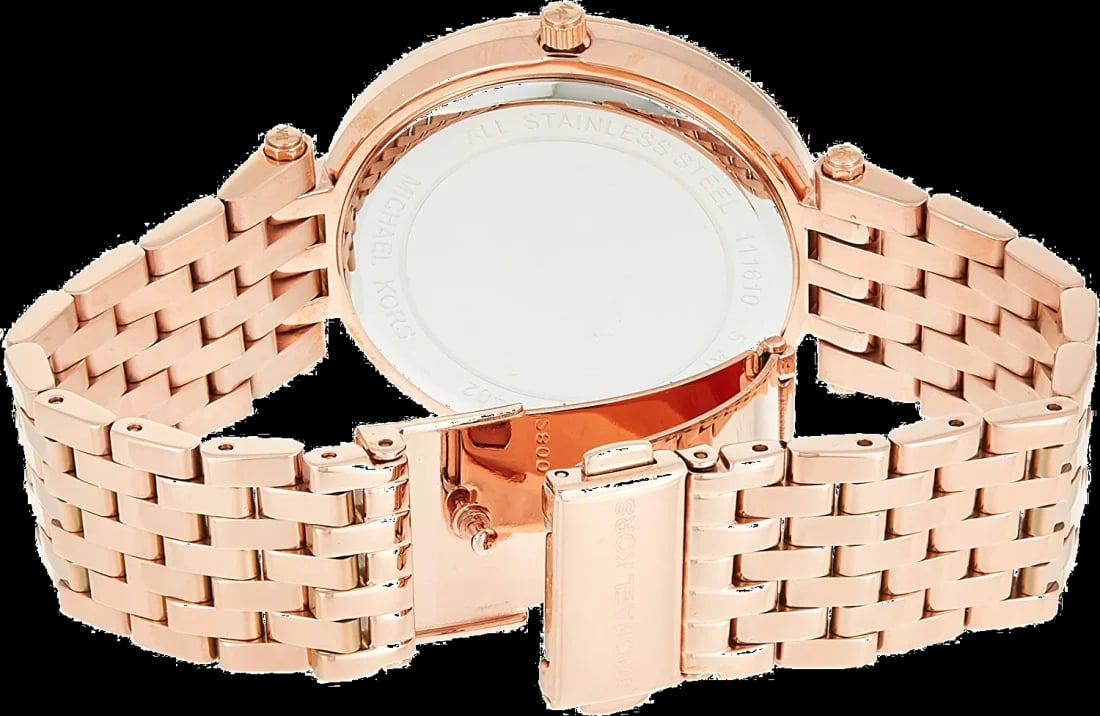 Montre Michael Kors MK3402 femme détail cadran noir