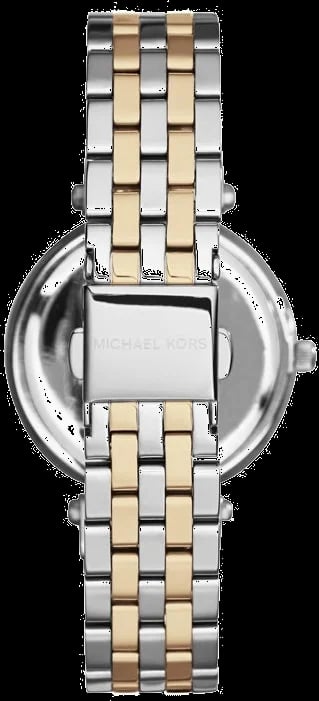 Montre Michael Kors MK3405 boîtier acier inoxydable boucle déployante verso