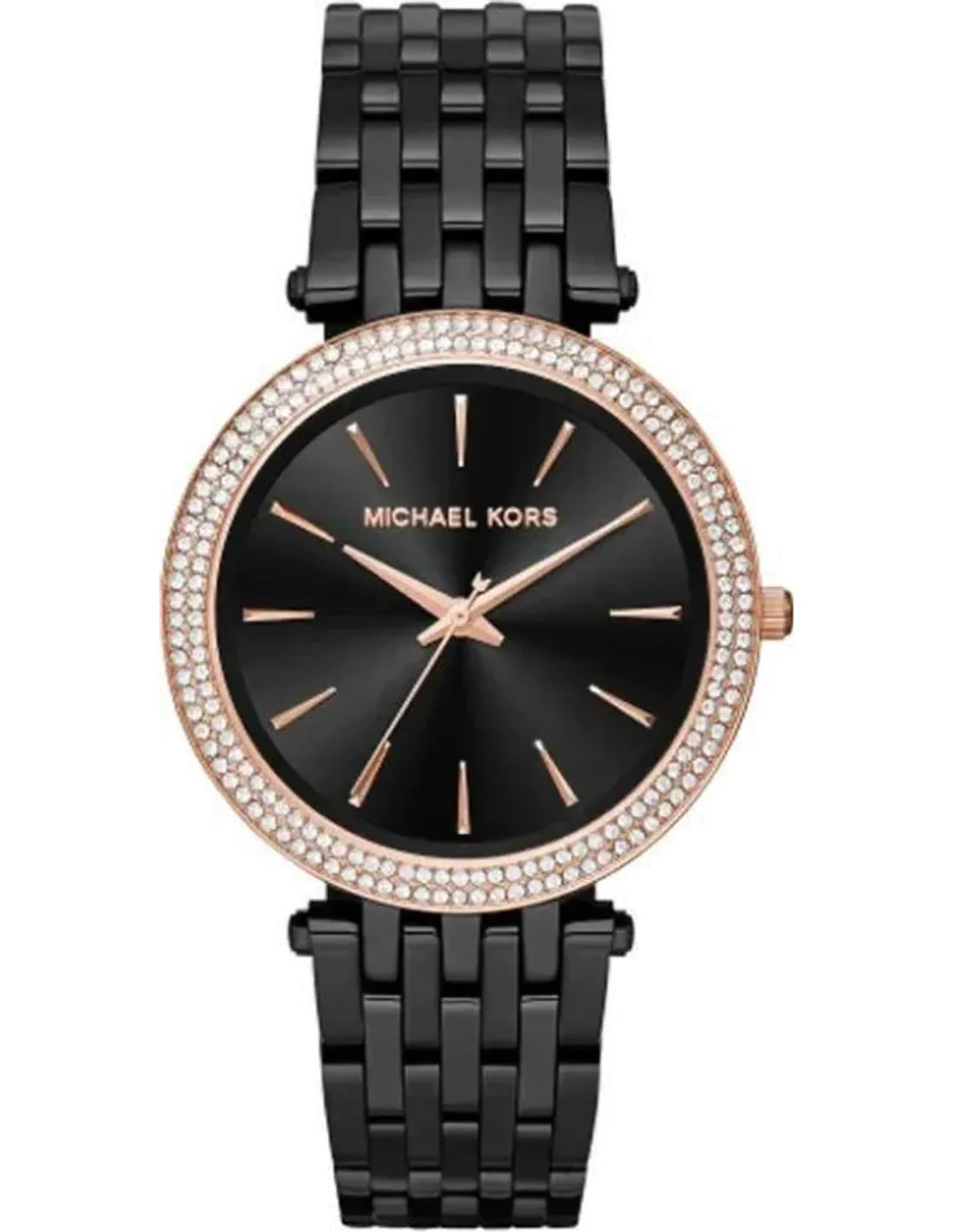 Montre femme Michael Kors MK3407 Darci cadran noir acier inoxydable