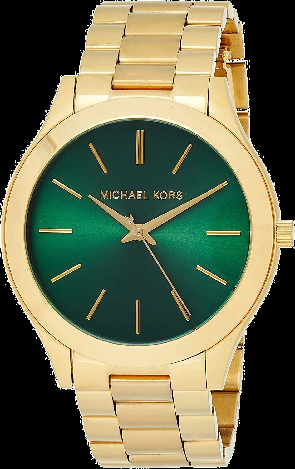 Montre Michael Kors MK3435 femme cadran vert bracelet acier inoxydable