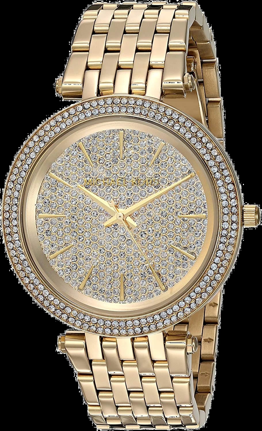 Montre Michael Kors MK3438 femme cadran doré bracelet acier inoxydable