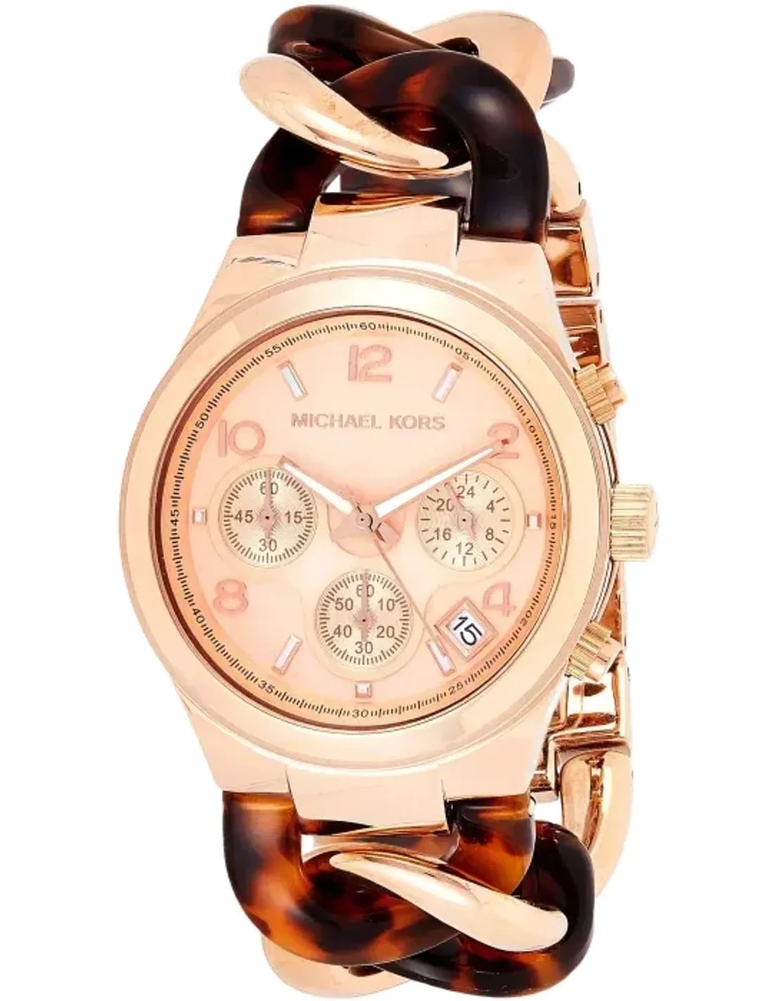 Montre Michael Kors MK4269 femme cadran or rose bracelet acier inoxydable