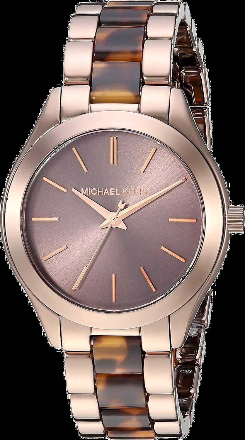 Montre Michael Kors MK4301 femme cadran or rose bracelet acier inoxydable