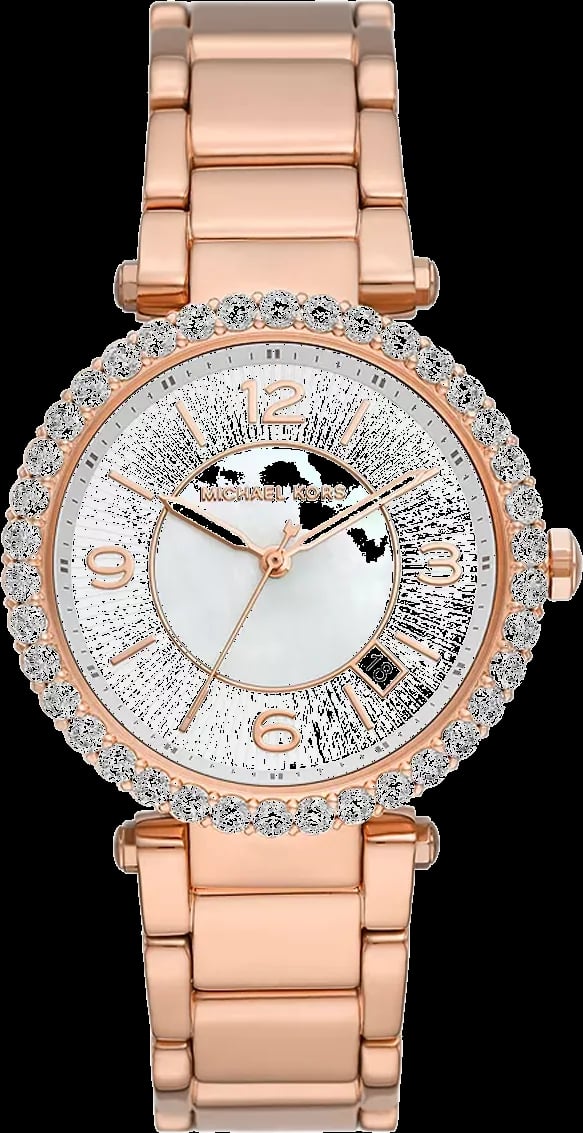 Montre Michael Kors MK4695 femme cadran blanc bracelet acier inoxydable