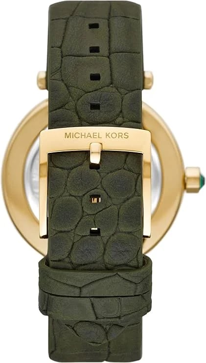 Montre Michael Kors MK4724 femme détail cadran vert