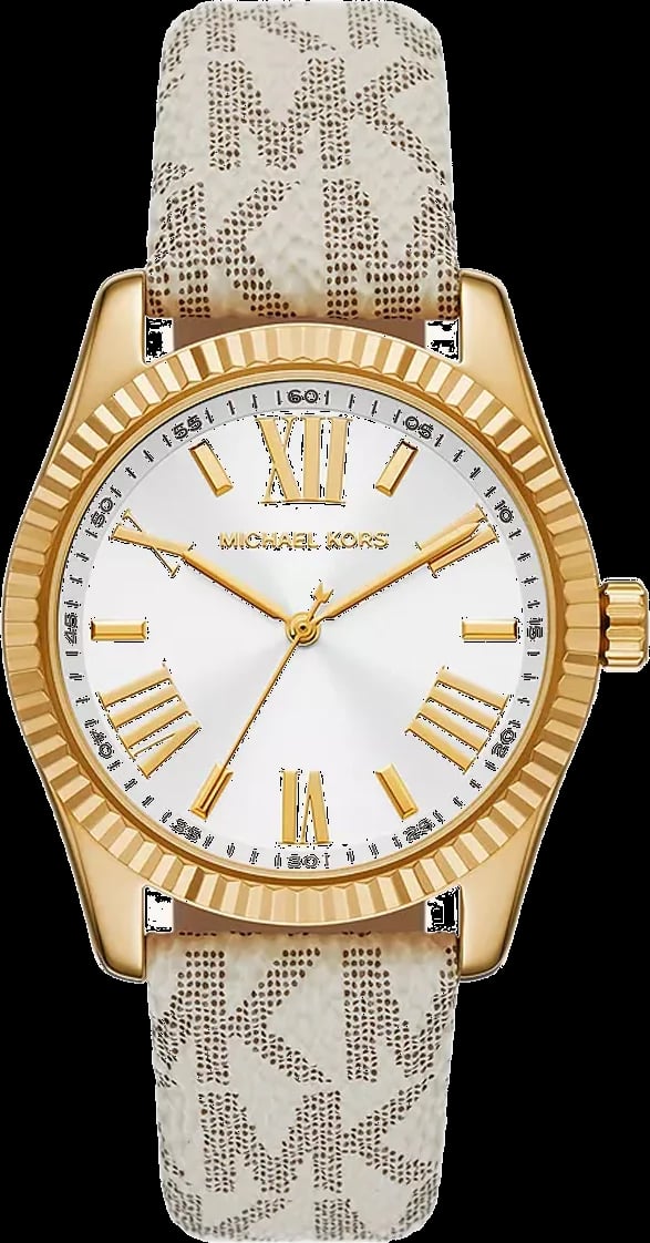 Montre Michael Kors MK4746 femme cadran blanc bracelet polyuréthane