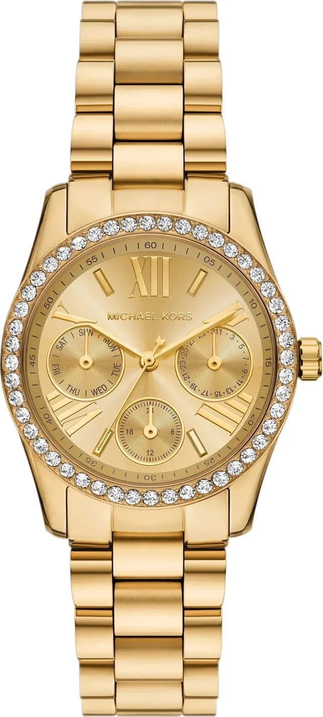 Montre Michael Kors MK4982 femme cadran or bracelet acier