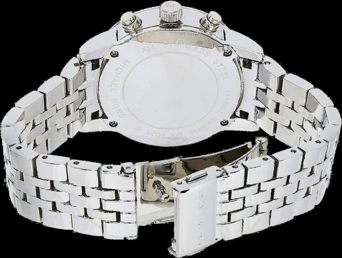 Montre Michael Kors MK5021 femme détail cadran bleu