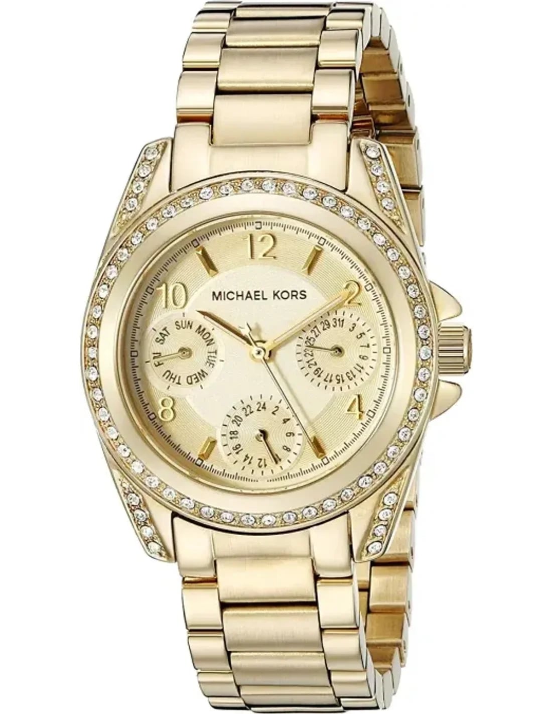 Montre Michael Kors MK5166 femme cadran doré bracelet acier inoxydable
