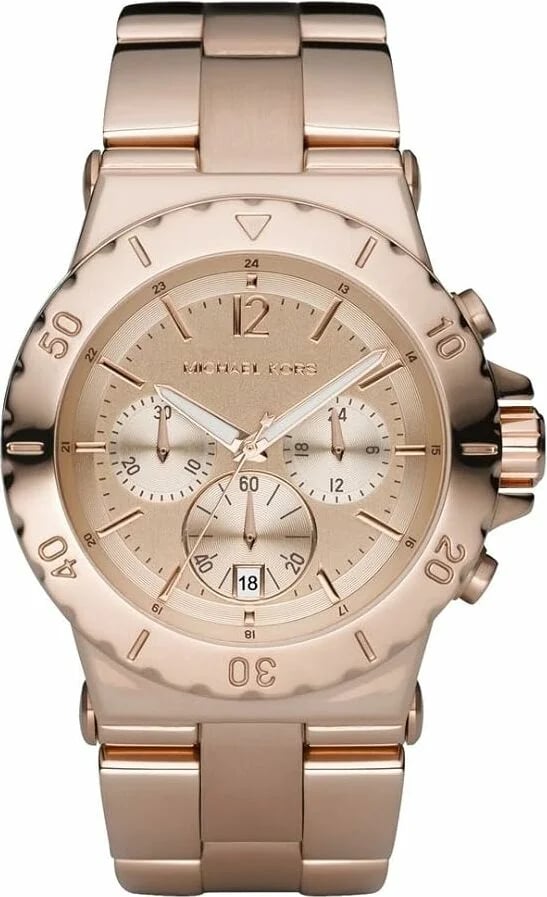 Montre Michael Kors MK5314 femme cadran or rose bracelet acier inoxydable