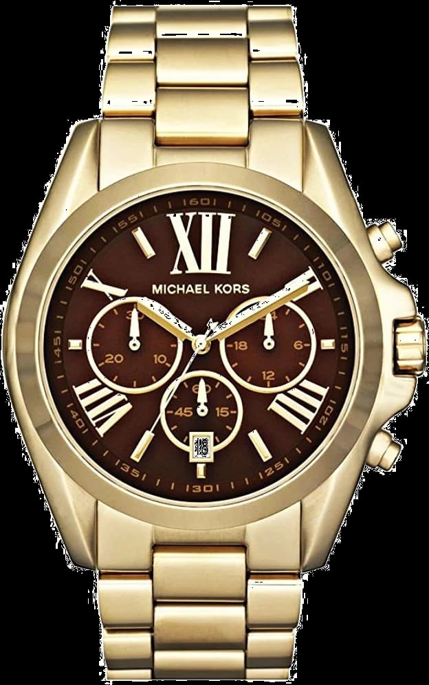 Montre Michael Kors MK5502 femme cadran marron bracelet acier inoxydable