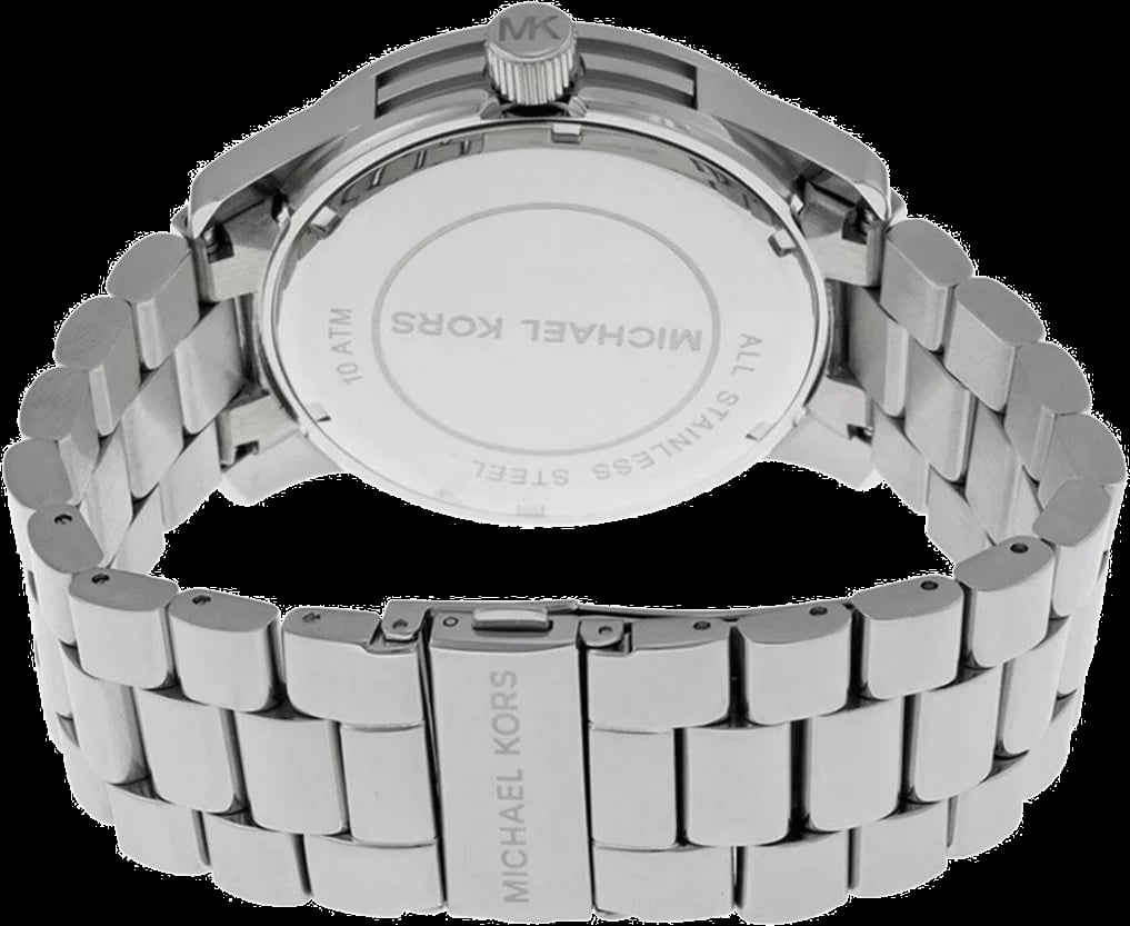 Montre Michael Kors MK5544 femme détail cadran argent