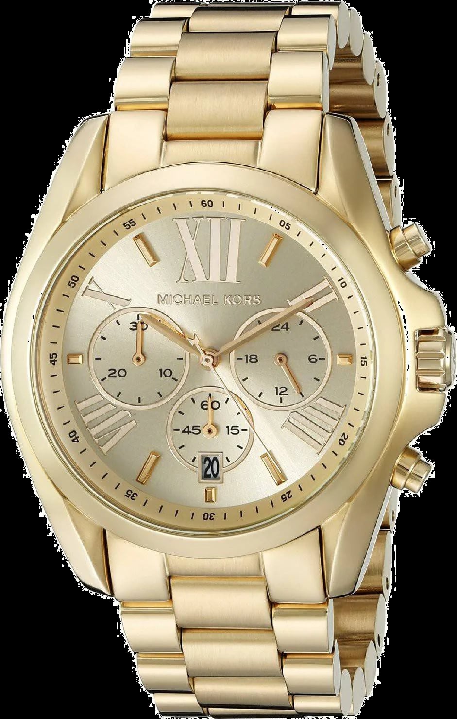 Montre Michael Kors MK5605 femme cadran doré bracelet acier inoxydable