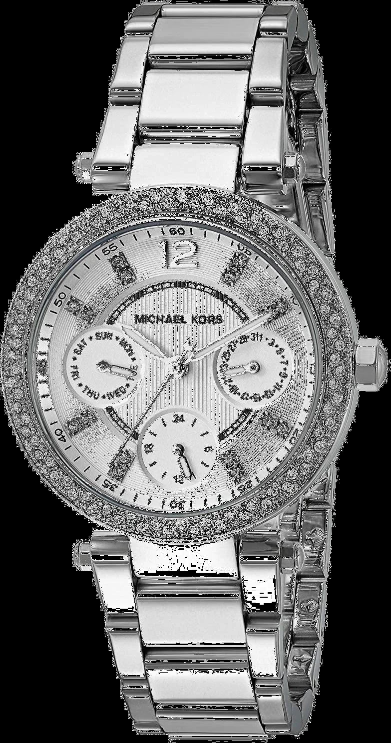 Montre Michael Kors MK5615 femme cadran argent bracelet acier inoxydable