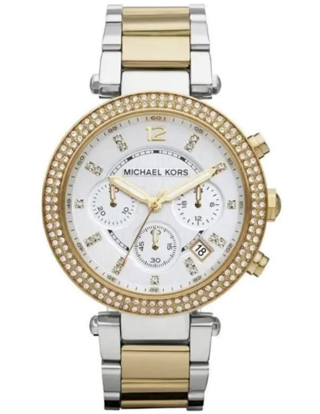 Montre Michael Kors MK5626 femme cadran blanc bracelet acier inoxydable