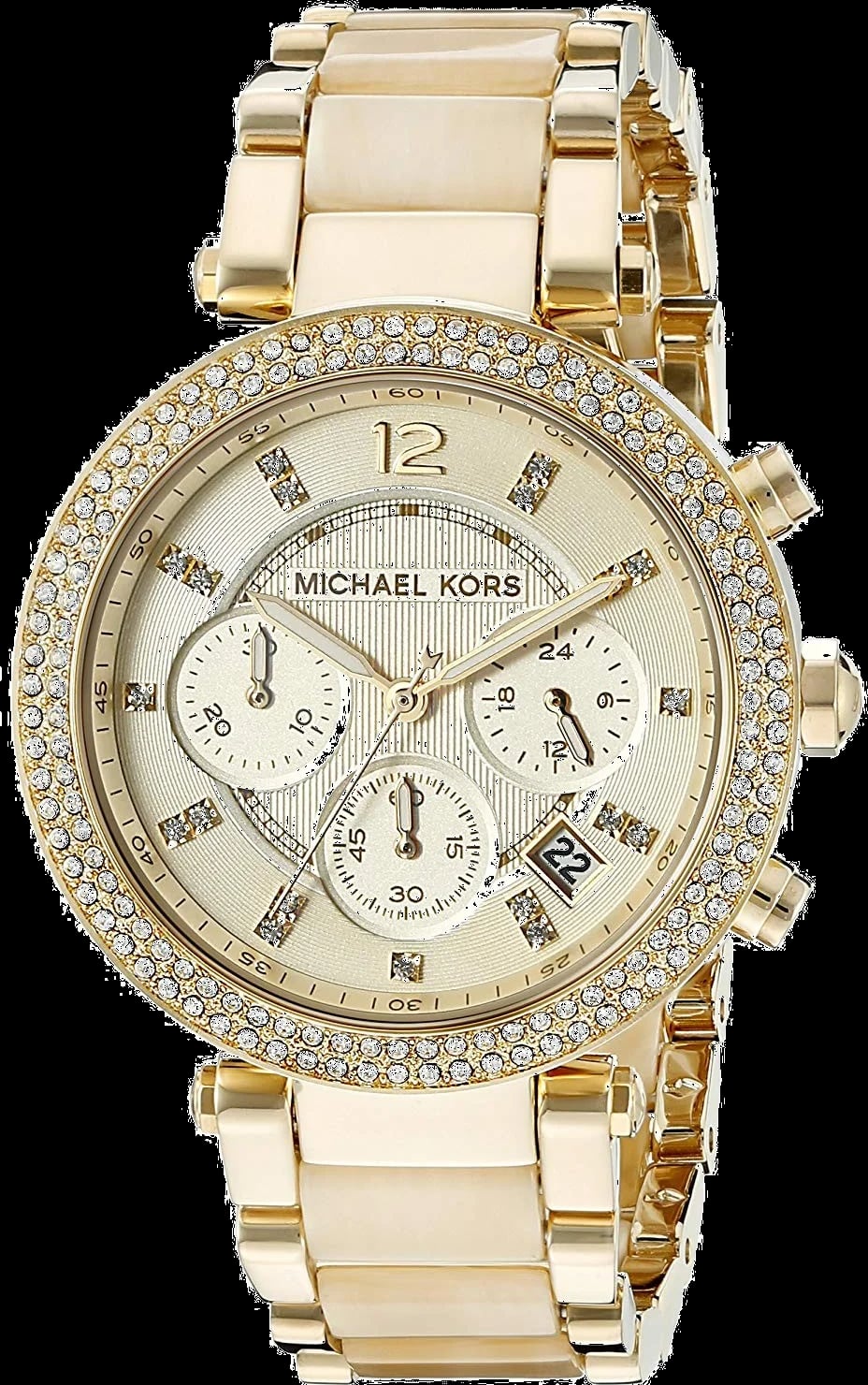 Montre Michael Kors MK5632 femme cadran doré bracelet acier inoxydable