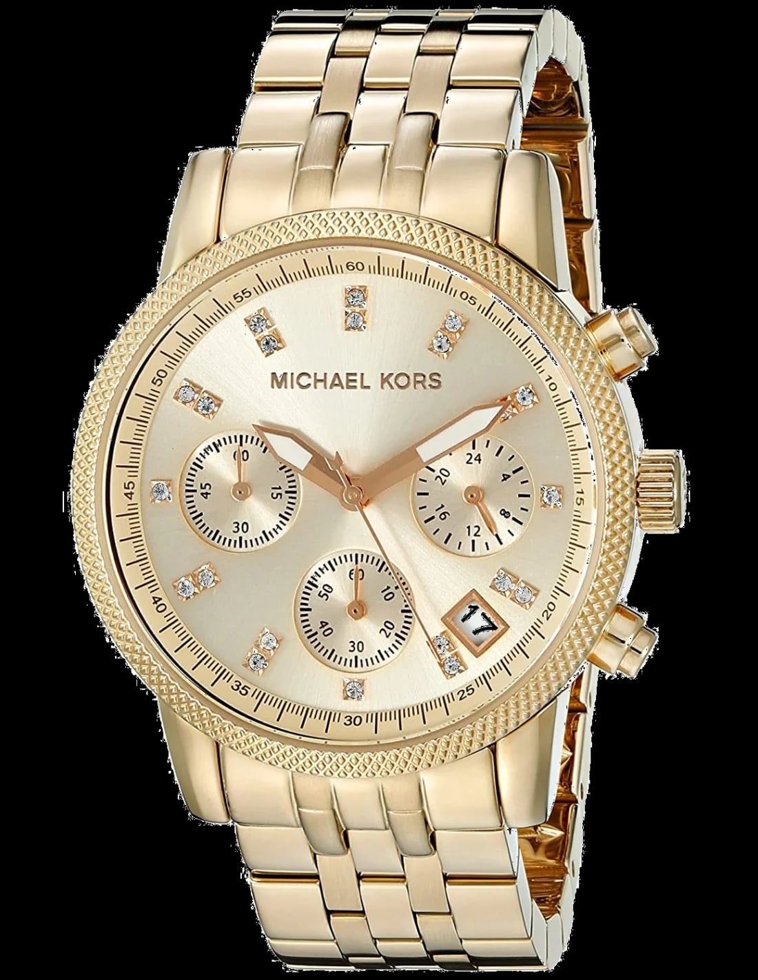 Montre Michael Kors MK5676 femme cadran doré bracelet acier inoxydable