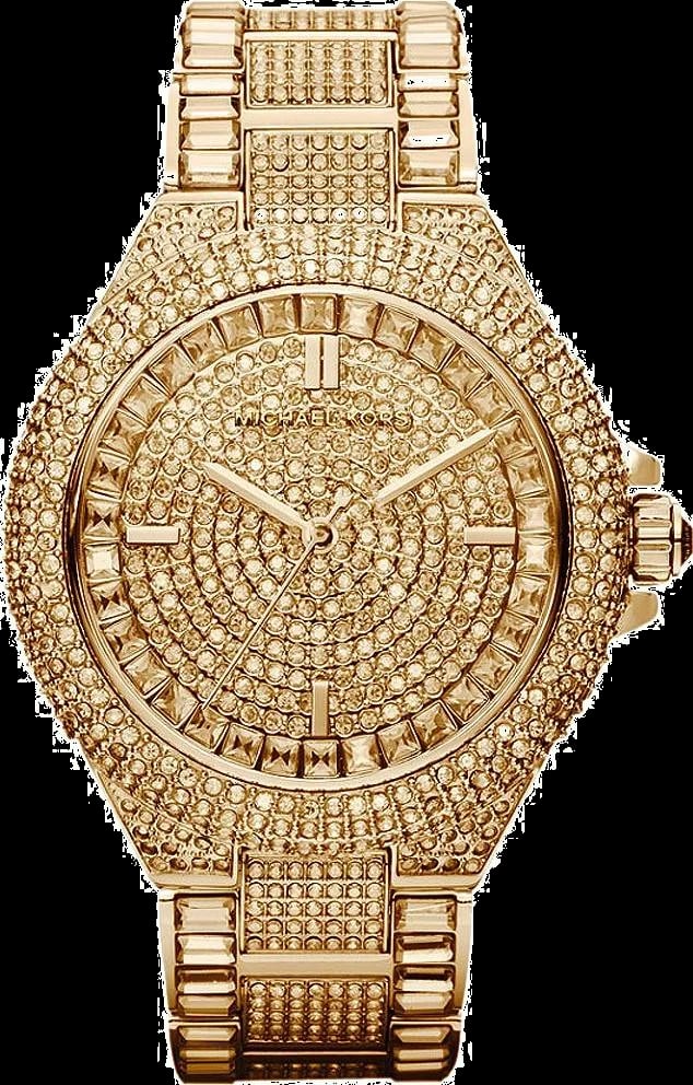 Montre Michael Kors MK5720 femme cadran doré bracelet acier inoxydable
