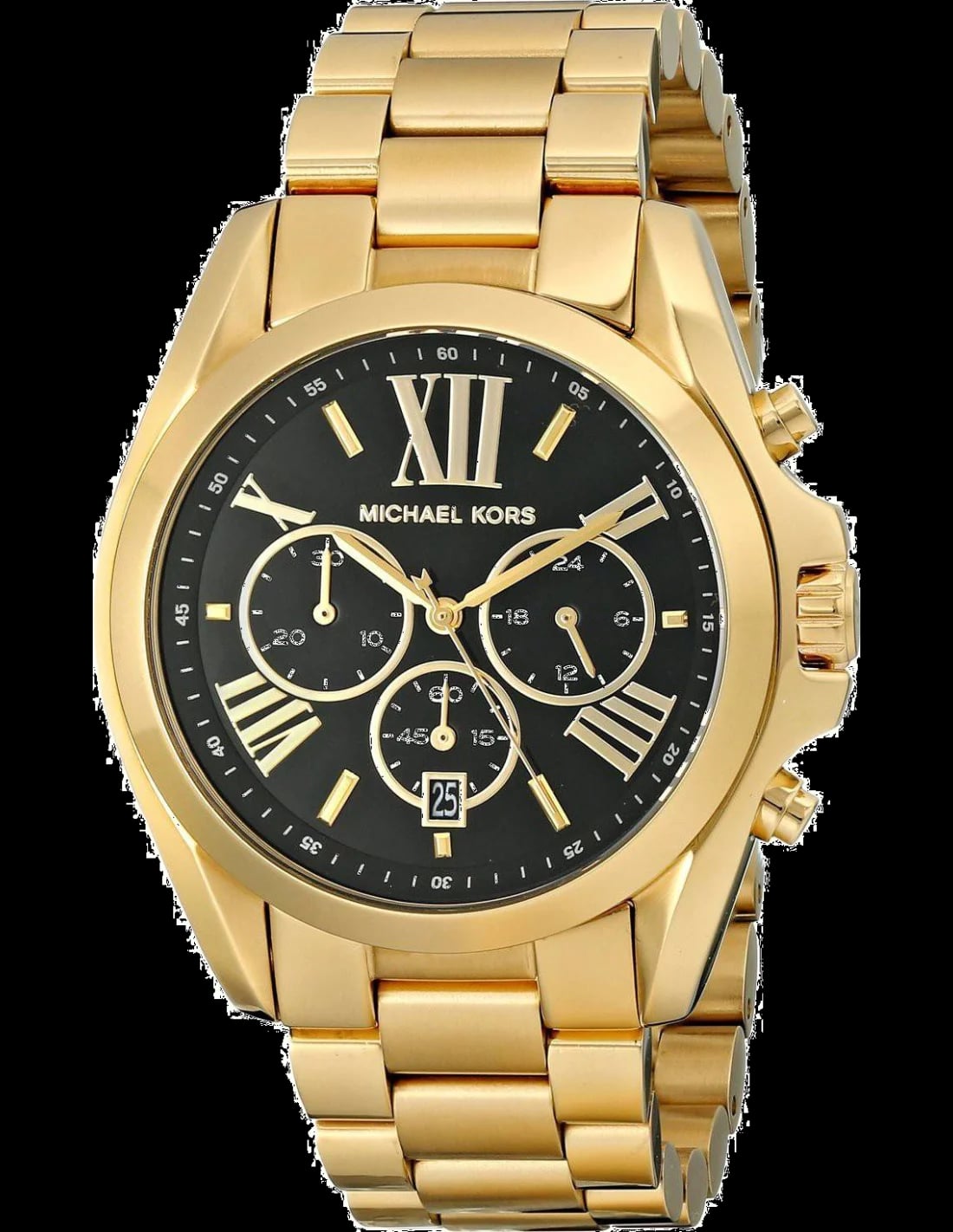 Montre Michael Kors MK5739 femme cadran noir bracelet acier inoxydable