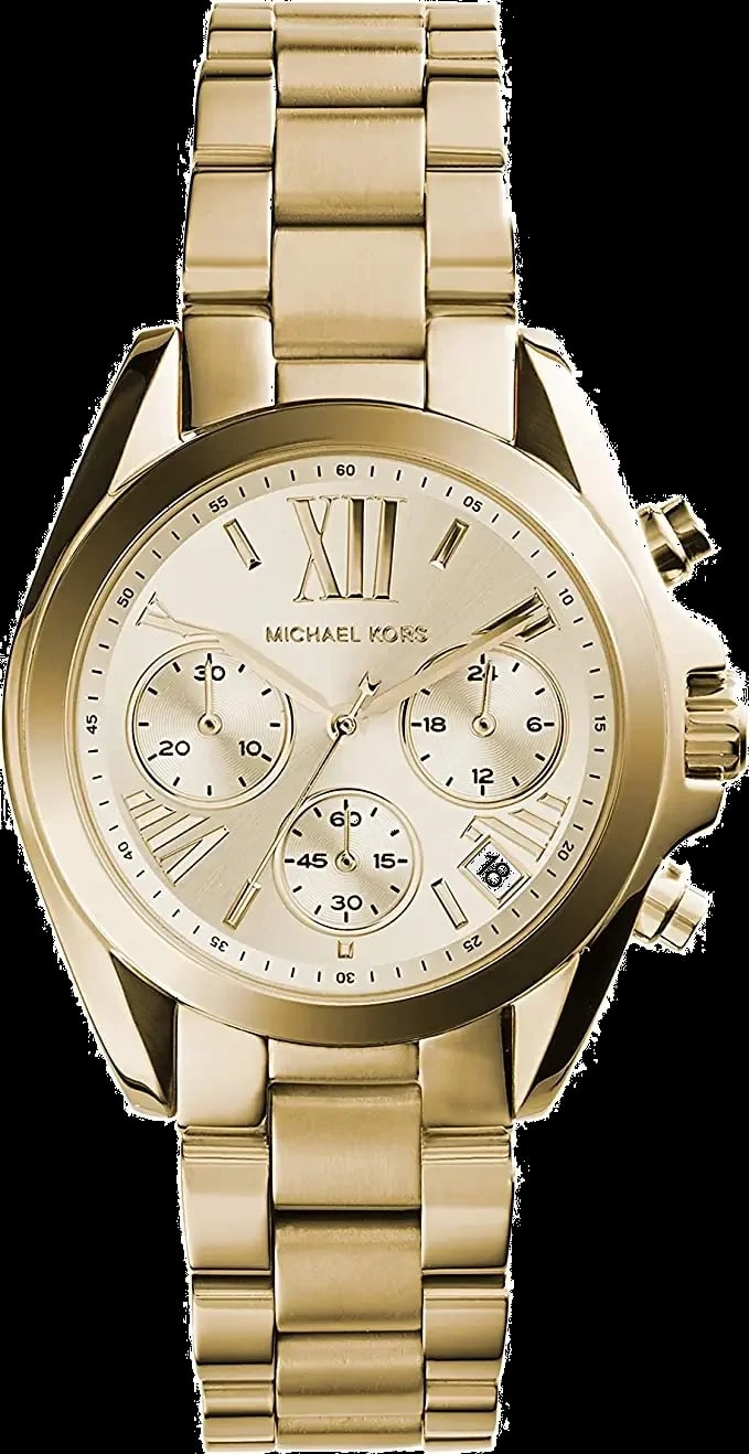 Montre Michael Kors MK5798 femme cadran doré bracelet acier inoxydable