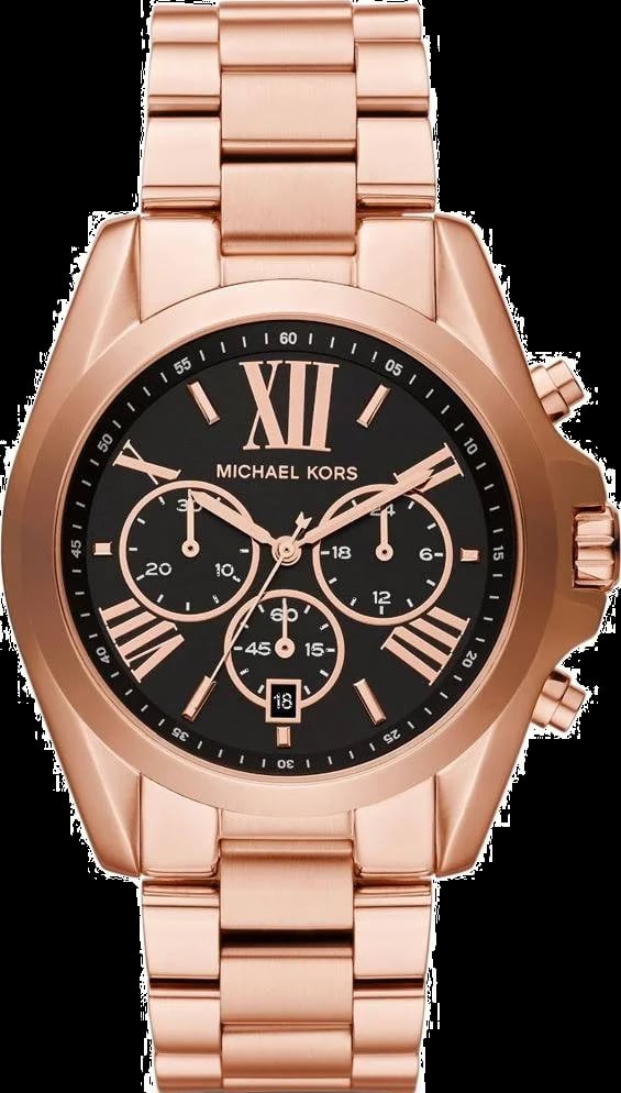 Montre Michael Kors MK5854 femme cadran noir bracelet acier inoxydable