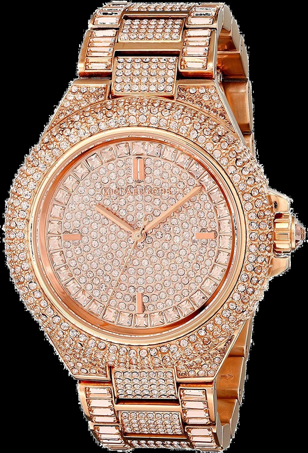 Montre Michael Kors MK5862 femme cadran or rose bracelet acier