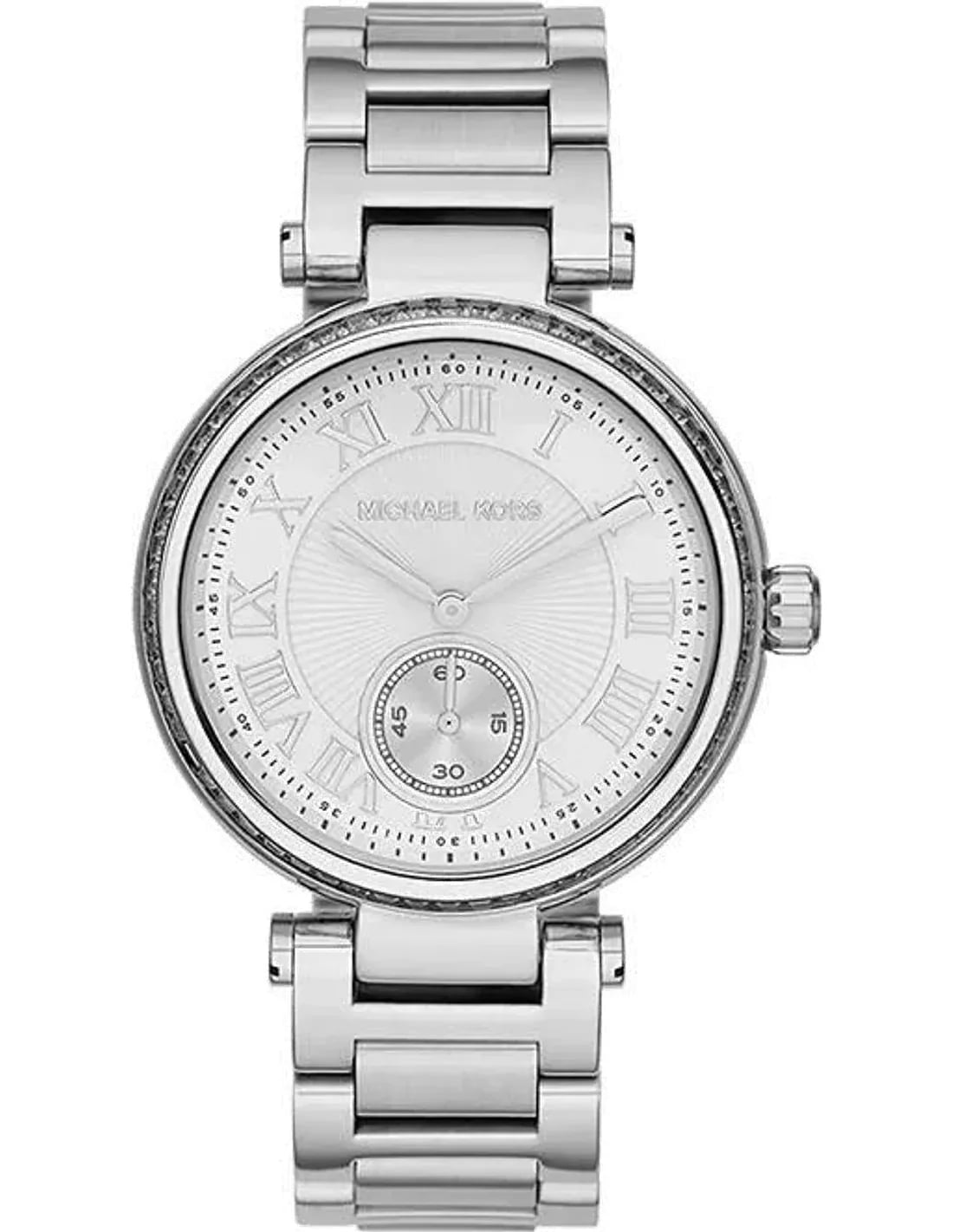 Montre Michael Kors MK5866 femme cadran argent bracelet acier inoxydable