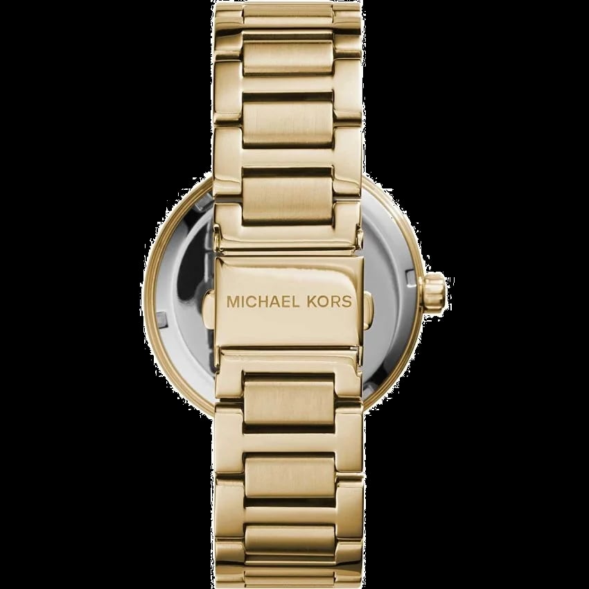 Montre Michael Kors MK5867 femme détail cadran doré