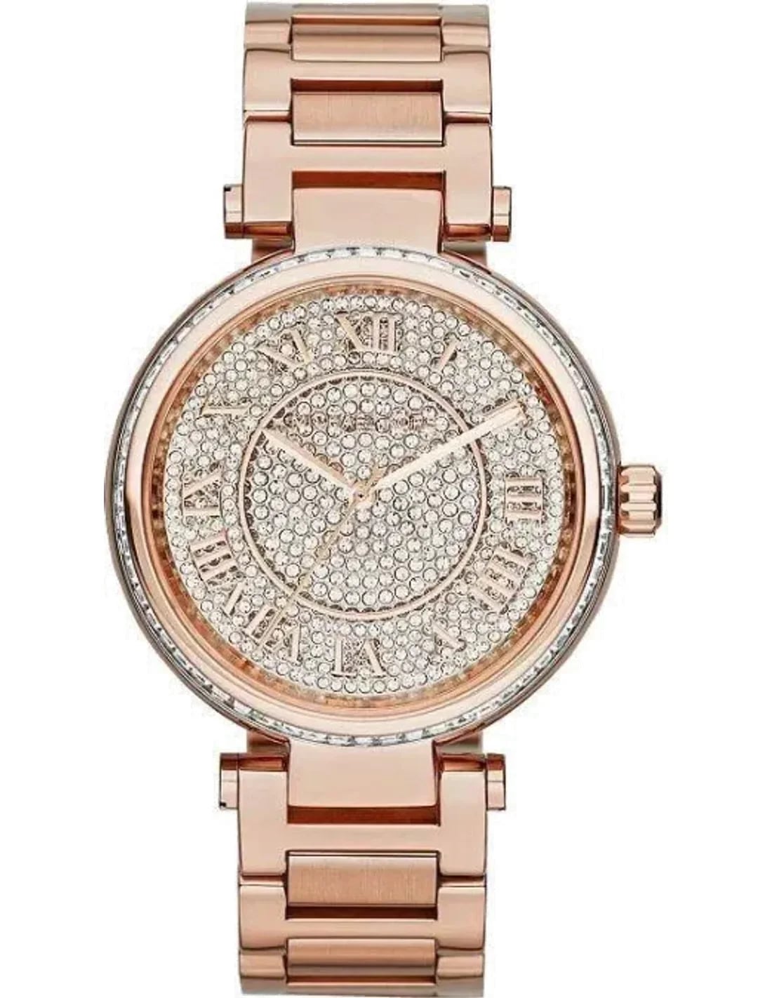 Montre Michael Kors MK5868 femme cadran or rose bracelet acier inoxydable