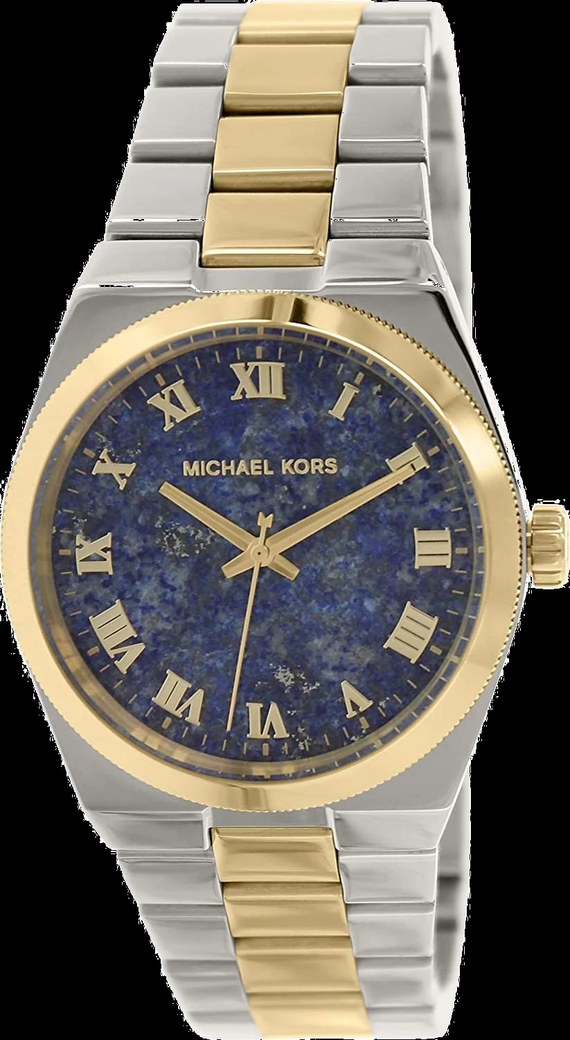 Montre Michael Kors MK5893 femme cadran bleu bracelet acier inoxydable