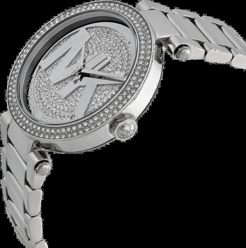 Montre Michael Kors MK5925 femme détail cadran argent