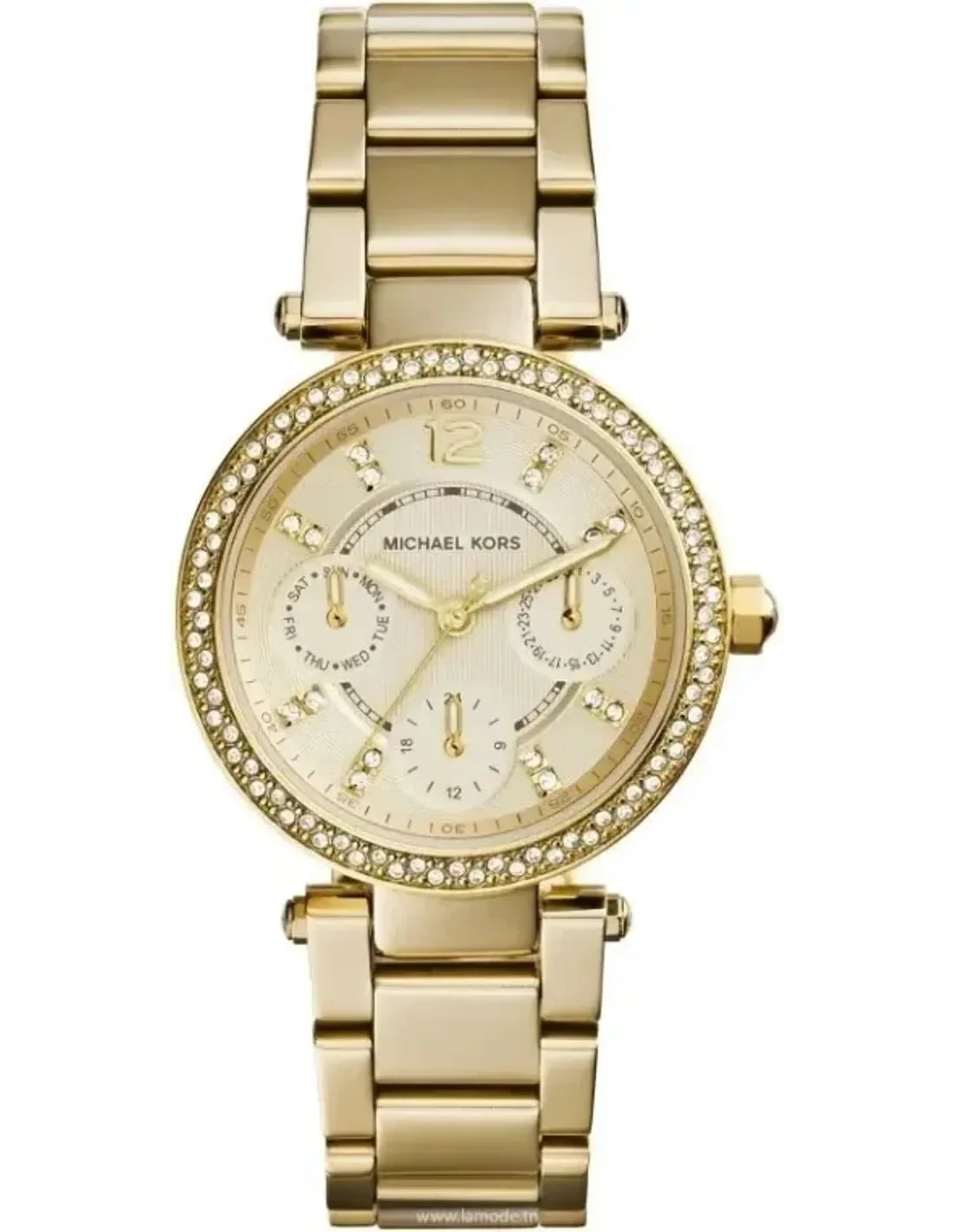 Montre Michael Kors MK6056 femme cadran doré bracelet acier inoxydable