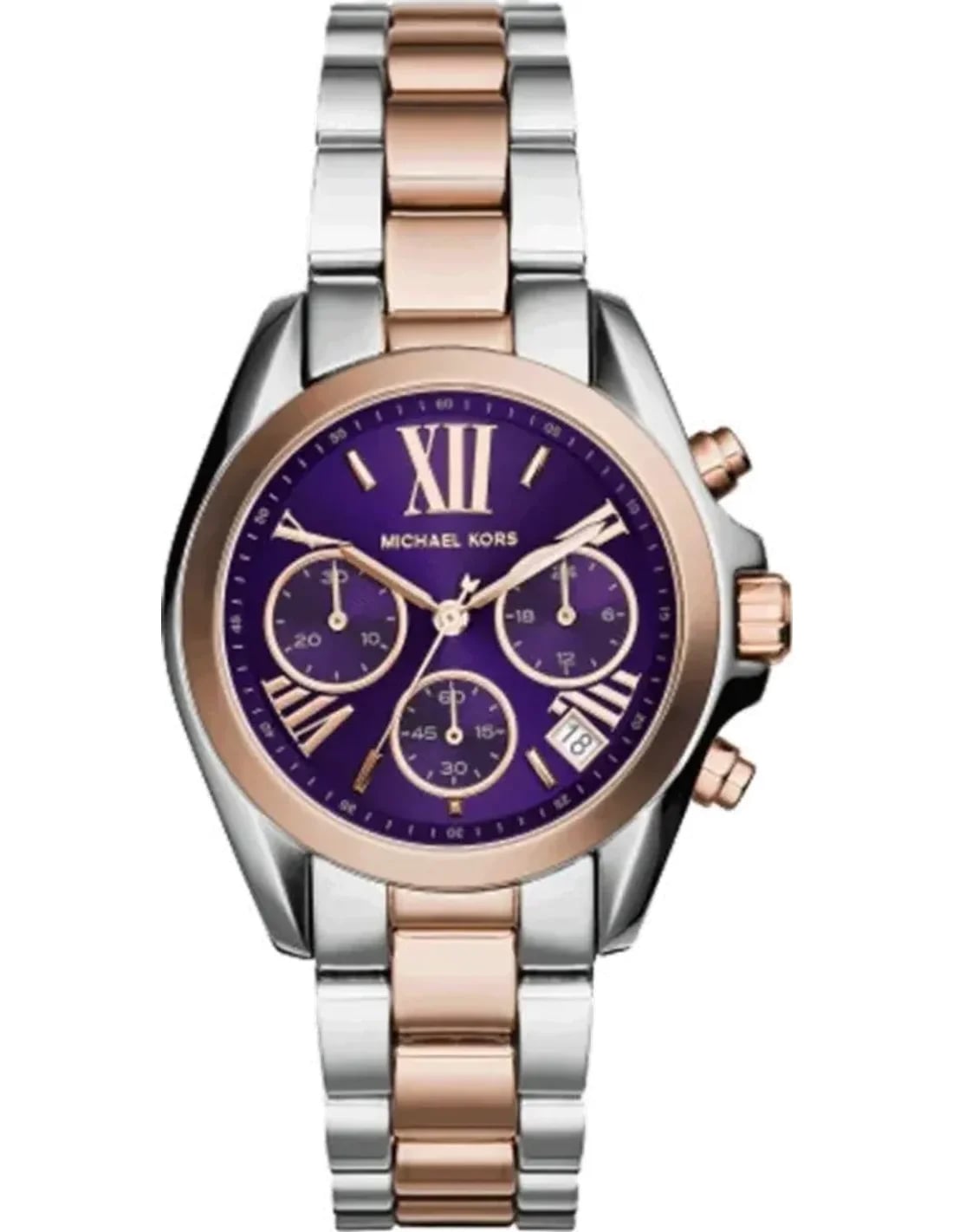 Montre Michael Kors MK6074 femme cadran bleu bracelet acier inoxydable