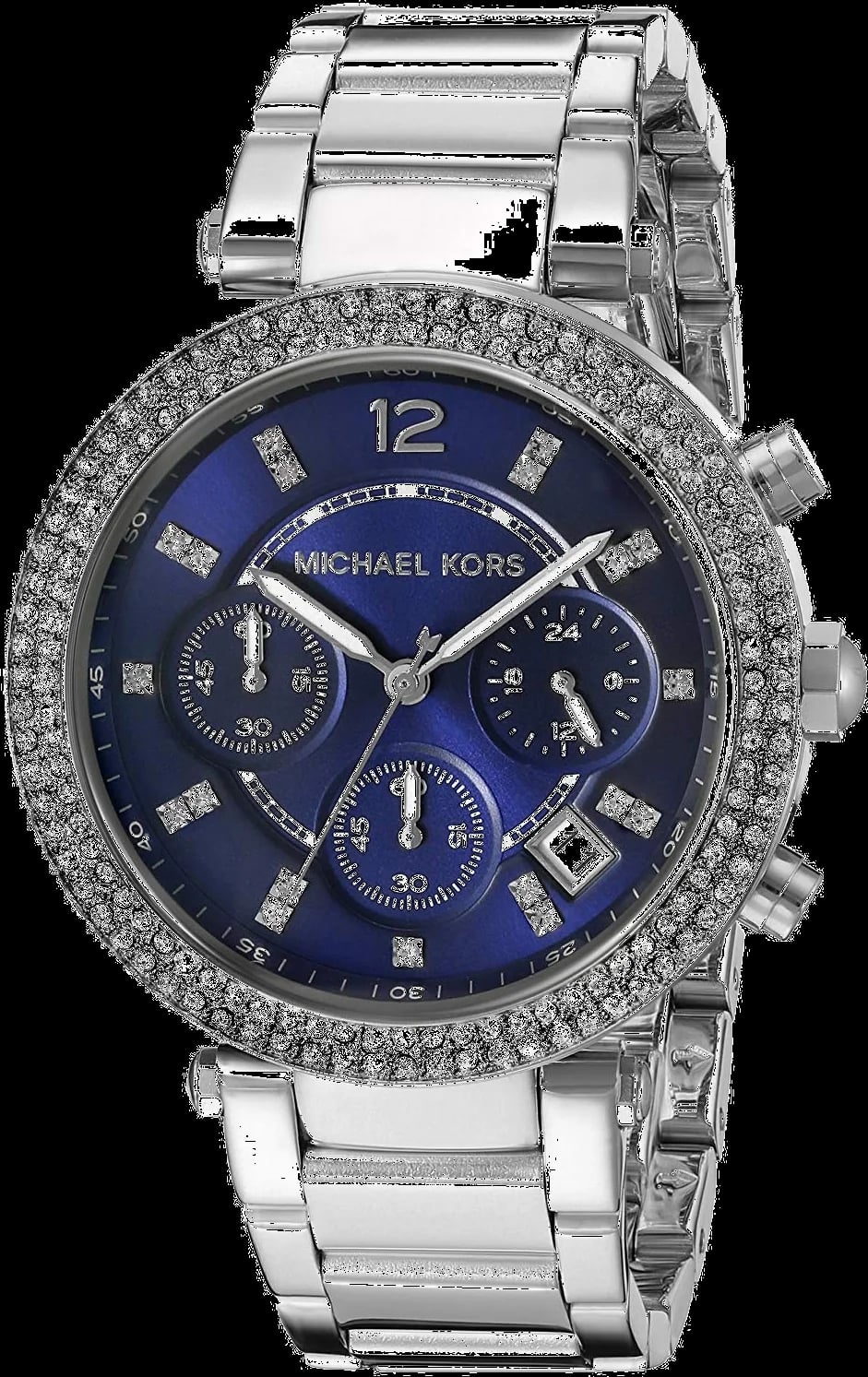 Montre Michael Kors MK6117 femme cadran bleu bracelet acier inoxydable
