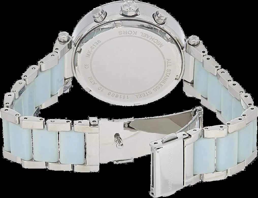 Montre Michael Kors MK6138 femme verso boîtier argent
