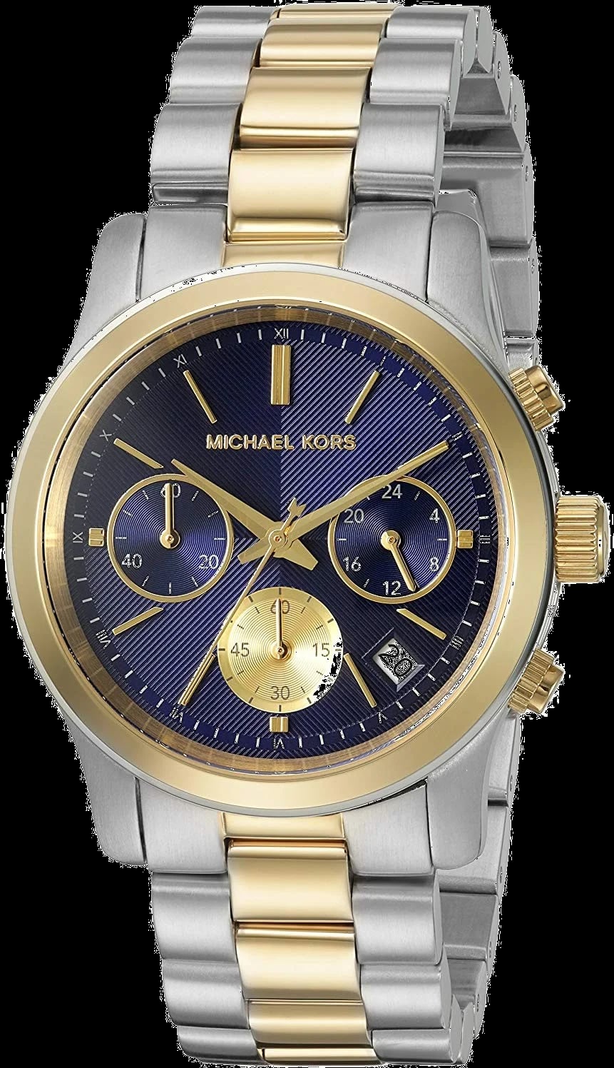 Montre Michael Kors MK6165 femme cadran bleu bracelet acier inoxydable