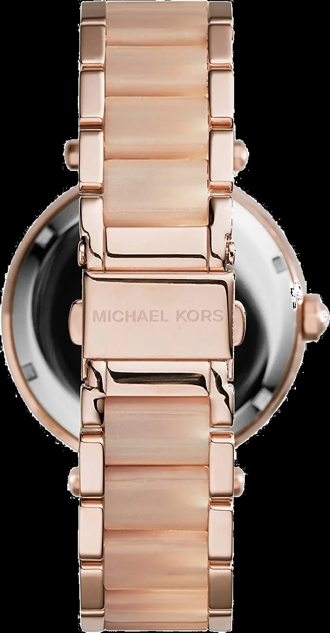Montre Michael Kors MK6176 femme détail cadran or rose