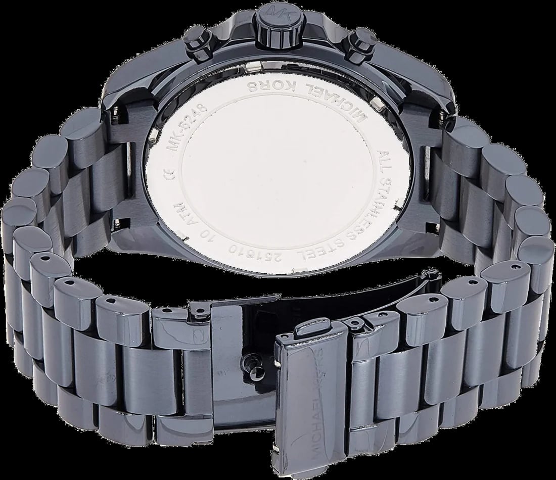 Montre Michael Kors MK6248 femme verso boîtier bleu