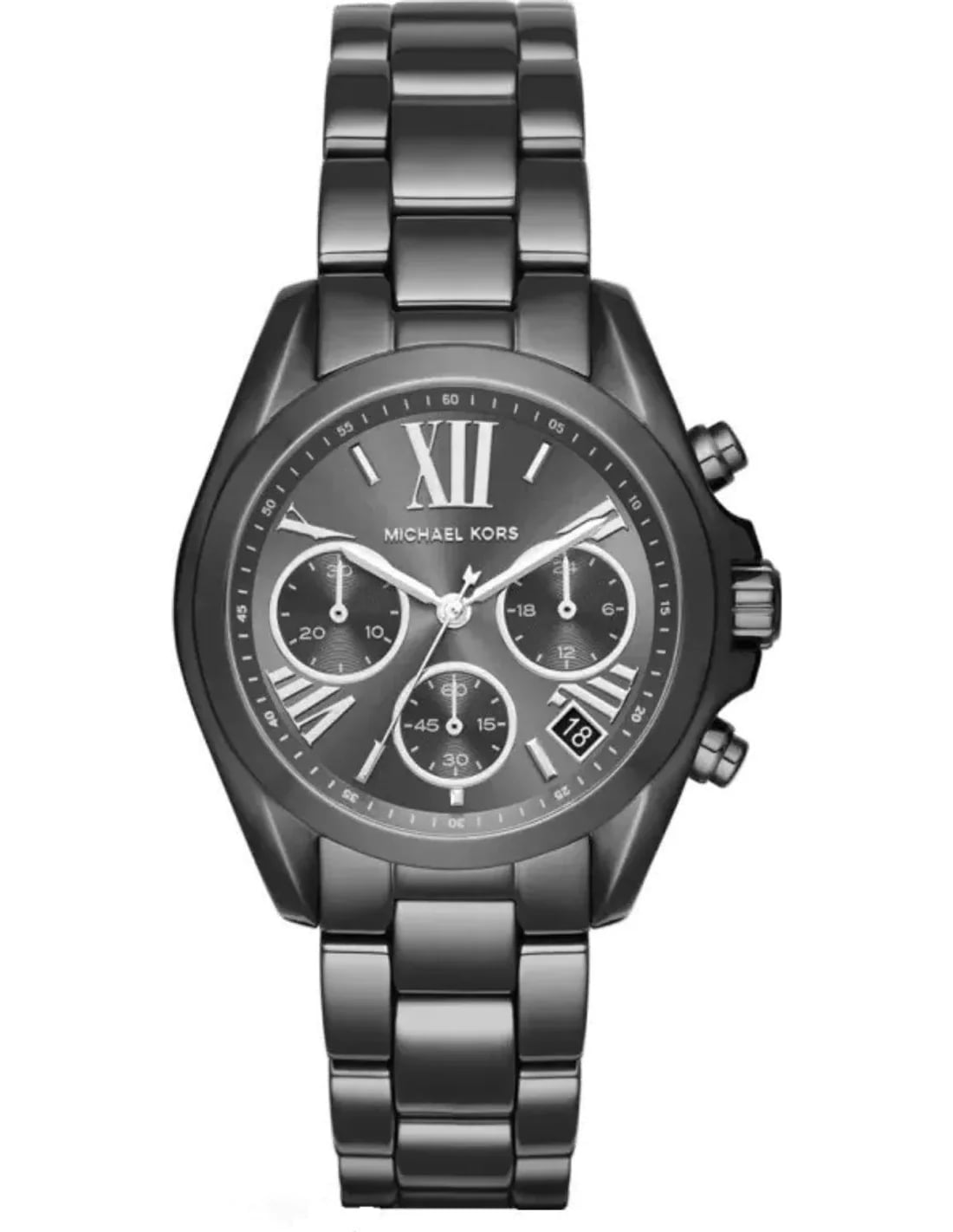 Montre Femme Michael Kors MK6249 Bradshaw acier gris cadran analogique 36mm