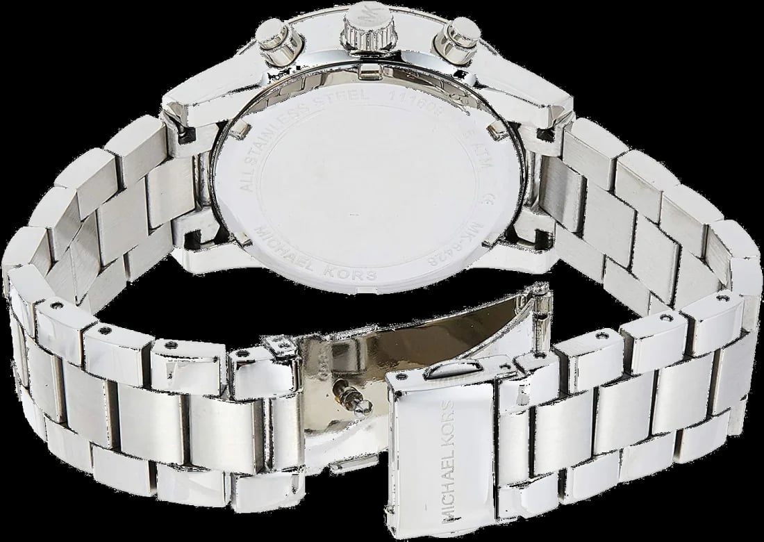 Montre Michael Kors MK6428 femme détail cadran blanc