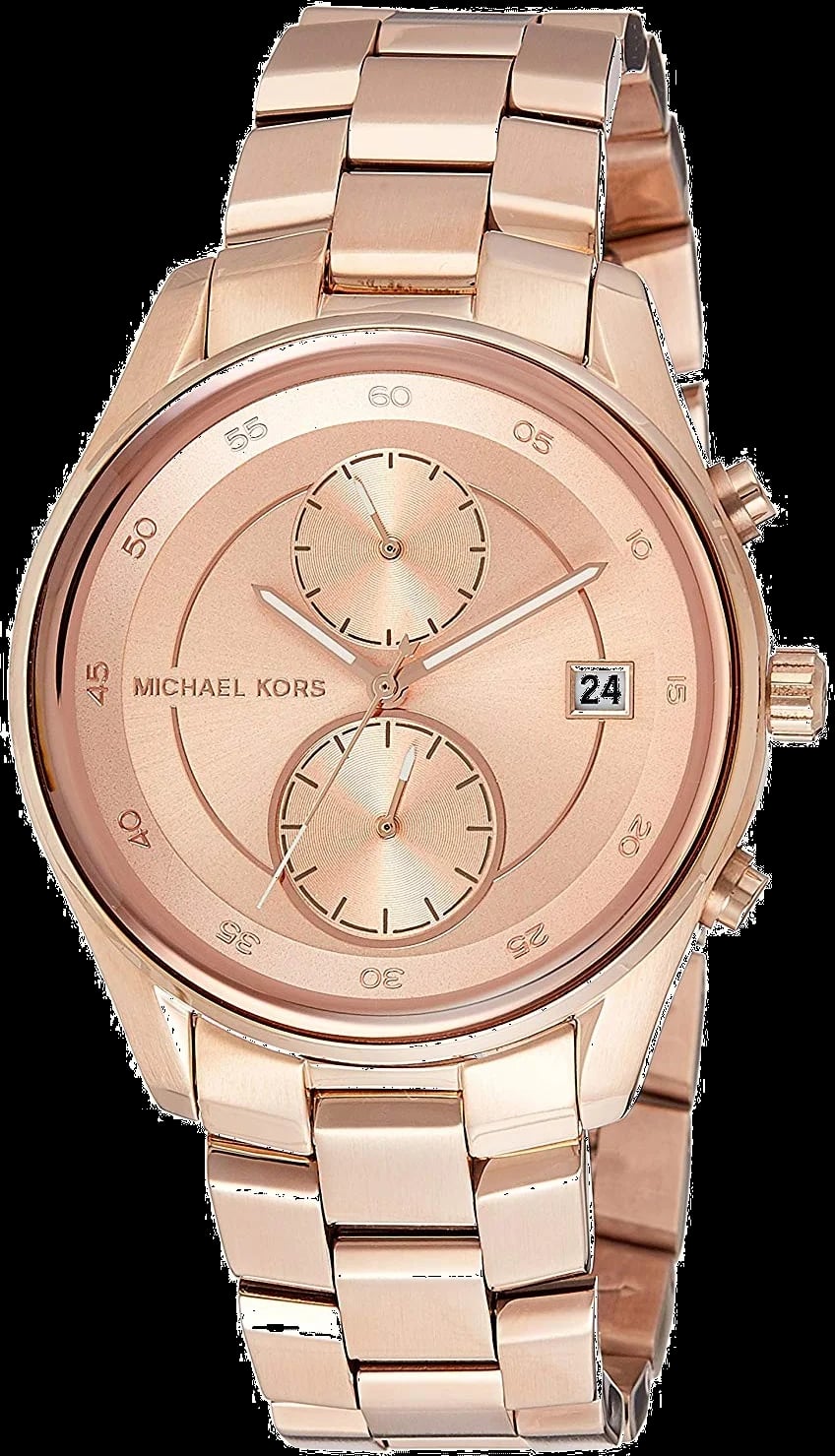 Montre Michael Kors MK6465 femme cadran or rose bracelet acier inoxydable