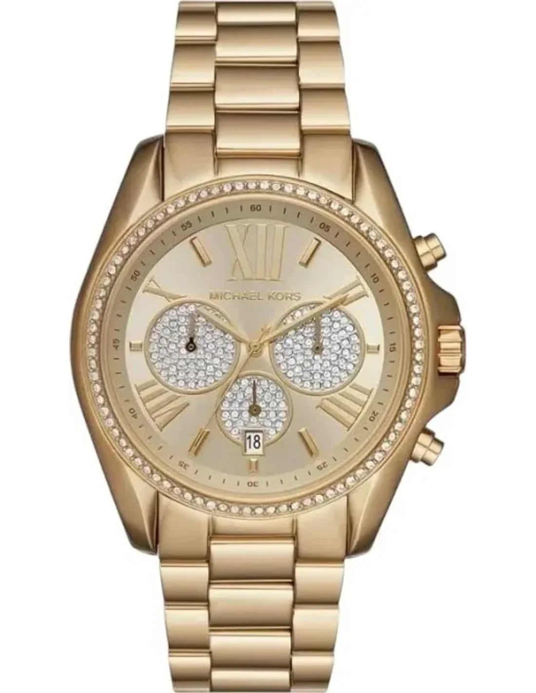 Montre Michael Kors MK6538 femme cadran doré bracelet acier inoxydable