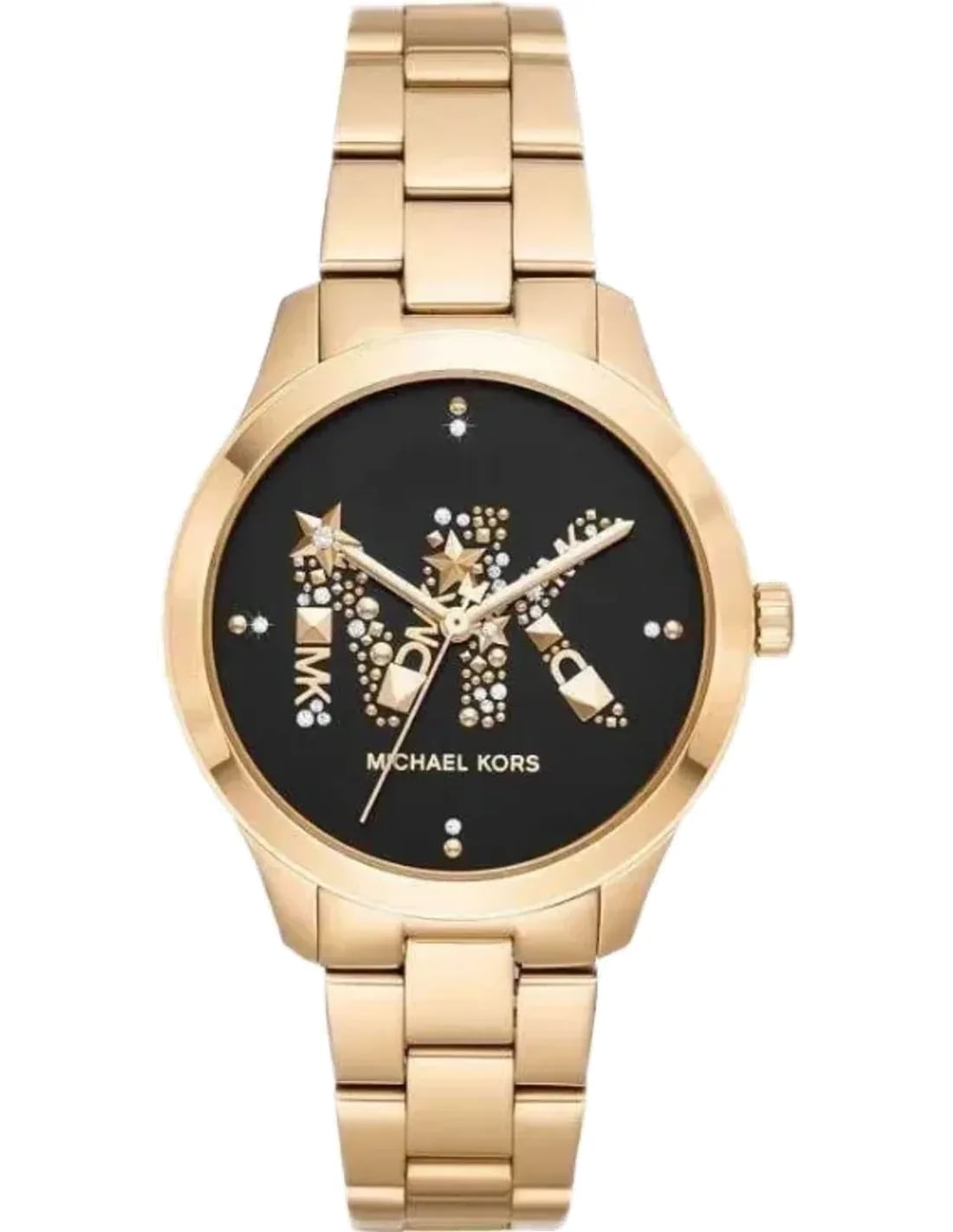 Montre Michael Kors MK6682 femme cadran noir bracelet acier inoxydable