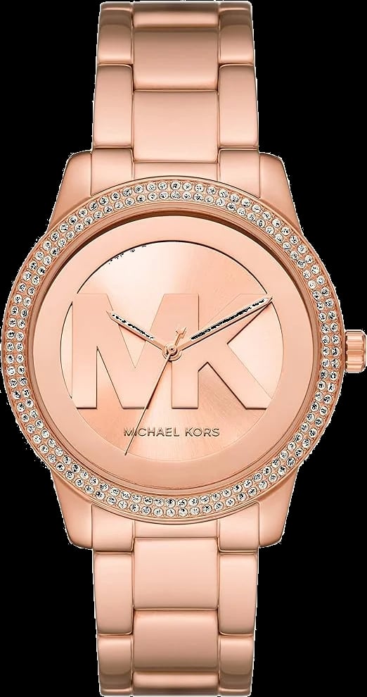 Montre Michael Kors MK6880 femme cadran or rose bracelet acier inoxydable