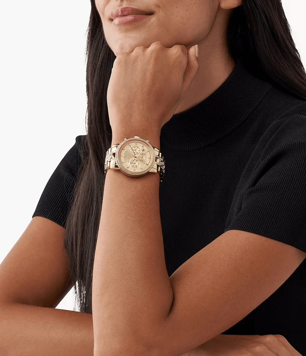 Montre Michael Kors MK6937 femme verso boîtier or