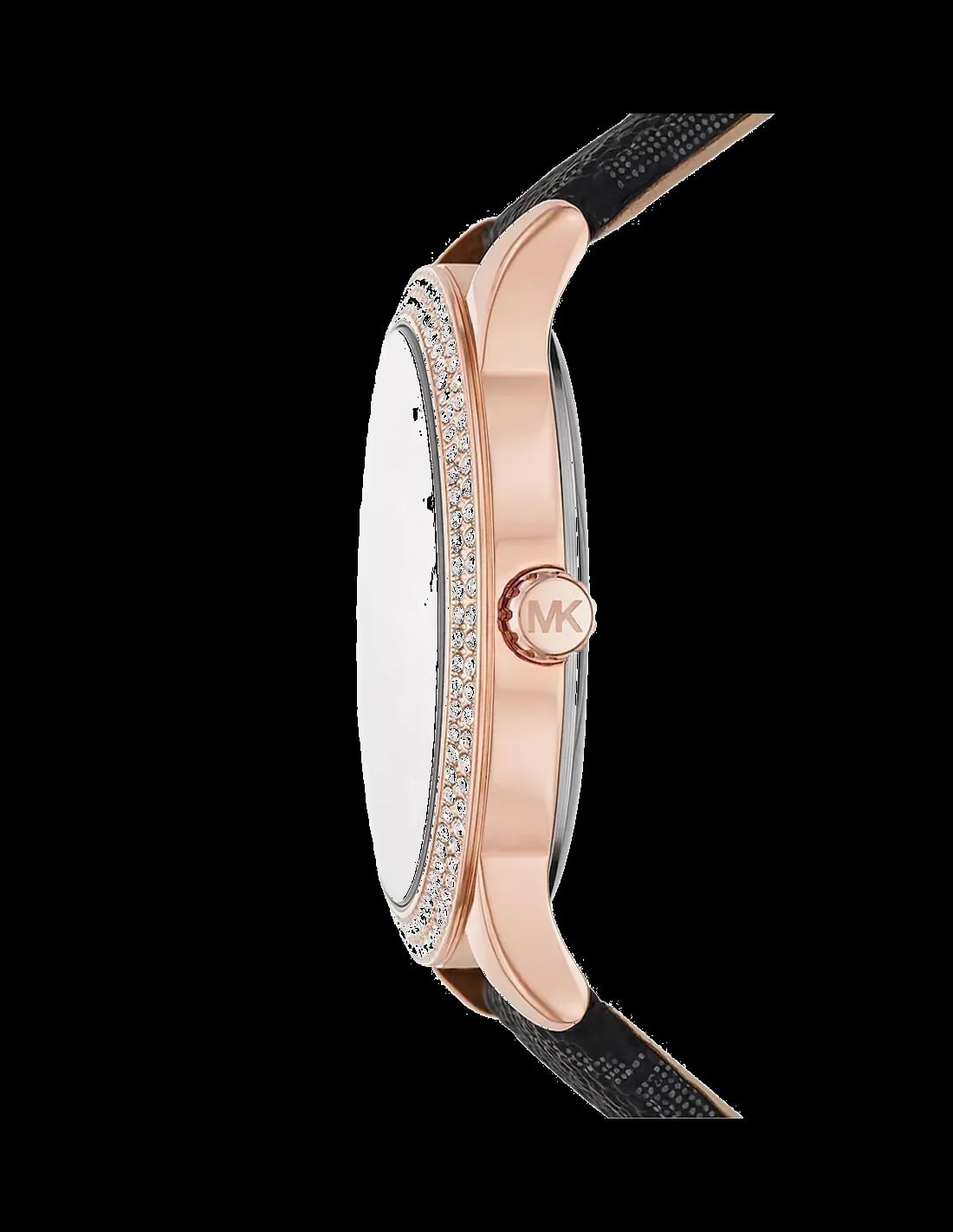 Montre Michael Kors MK6968 femme détail cadran noir