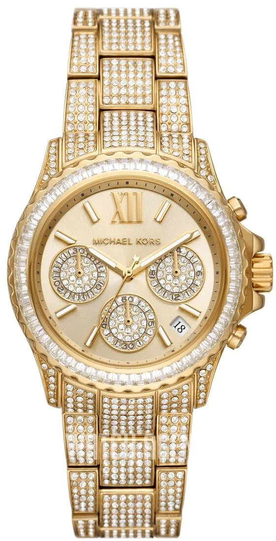Montre Michael Kors MK7254 femme cadran doré bracelet acier inoxydable